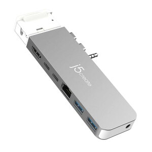 j5create Mac�p �h�b�L���O�X�e�[�V���� USB4�p�X�X���[