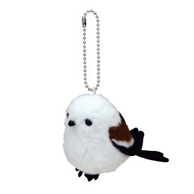 セキグチ 日本の動物 シマエナガ ぬいぐるみマスコット 802289