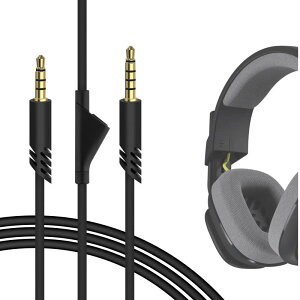 Geekria P[u ݊ I[fBIR[h Astro Gaming A10 Gen 2, A10, A30, A40, A40 tr Gaming HeadsetwbhzP[uA3.5mm AUX ɓK 2m