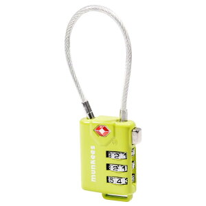 Munkees TSA���b�N �X�[�c�P�[�X �W�b�p�[���b�N ���C���[/�X�e�����X�^�C�v �n�[�g�^ ���킢�� 3���_�C���� �싞�� ���s�p ����h�~