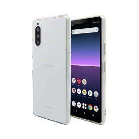 【Provare】Xperia 10 II ケース 互換対応 (SO-41A / SOV43) クリア 透明 TPUシリコン 耐衝撃 マイクロドット加工 薄型 軽量 ジャストフィット ストラップホール付（ソフトケース）