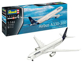 ドイツレベル 1/144 エアバス A330-300 ルフトハンザ New Livery プラモデル 03816