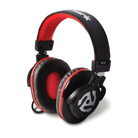Numark密閉型ポータブル・モニタリング・DJヘッドホン40mmドライバー搭載 ソフトレザー・イヤーパッド3mケーブル(ストレート)搭載 HF175 ブラック&amp;レッド