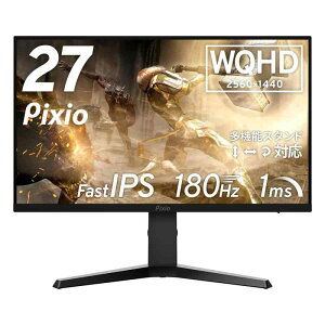 Pixio PX277 Prime NEO �Q�[�~���O���j�^�[ 27�C���` 180Hz WQHD Fast IPS