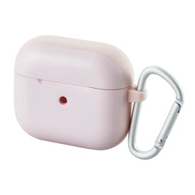 エレコム AirPods 第3世代 (2021年モデル) 対応 TOUGH SLIMケース カラビナ付き