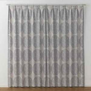 �X�~�m�G(Suminoe) �h���[�v�J�[�e�� �O���[ 100×200cm �g�s�A���[ �􂦂� V1368 1����