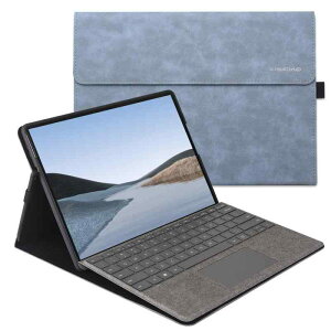 xisiciao For Surface Go 2/3/4 �ی� �P�[�X �T�[�t�F�X �S�[�p10.5-�C���`/�S�[ 10-�C���` �X�^�C���X �z���_�[�t�� ���p �|���G�X�e�� �X���� �y�� �J�o�[ �݊��� �^�C�v �J�o�[ �L�[�{�[�h�t��