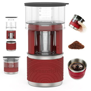 �I�[�V�������b�` �d���R�[�q�[���[�J�[ �R�[�h���X oceanrich X7 �R�[�h���X�^�C�v ���胁�[�J�[ �R���p�N�g �A�E�g�h�A�d�l �X�e�����X�}�O�J�b�v�t�� UQ-ORX7RD ���b�h