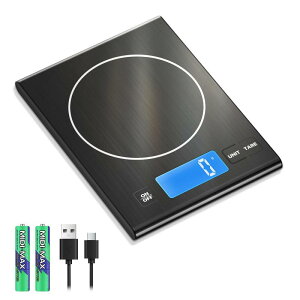 �L�b�`�� �͂��� [USB�[�d] Diyife �͂��� �f�W�^�� �L�b�`�� 1g 15kg TYPE-C�[�d���d�r �񎮋��d 5�P�� ���܈��� �v���@�\ 304�X�e�����X�| �N�b�L���O�X�P�[�� �v�ʊ� �X�P�[�� ���藿�� ����