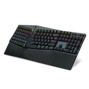 Perixx �y���b�N�X PERIBOARD-835 ���C�����X�G���S�m�~�N�X���J�j�J���L�[�{�[�h RGB�o�b�N���C�g�[�d�� Bluetooth �}���`�f�o�C�X�ڑ� Windows/Mac OS�Ή� - �č��p��z��