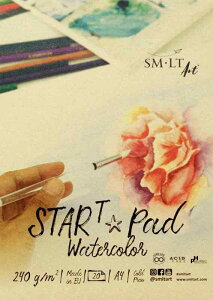 SM?LT �X�^�[�E�e�B �X�P�b�`�u�b�N �E�H�[�^�[�J���[ �������ʎ� �p�b�h���{ A4�T�C�Y