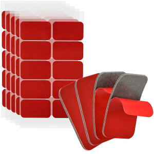 Dasofine ���ʃe�[�v ������ �͂����� �Ղ��c�炸 �A�N���� �ϔM �h�� ���O �� 50���Z�b�g(50mm×30mm)