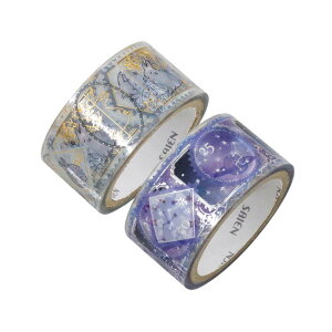 �J�~�C�\�Y�� �}�X�L���O�e�[�v SAIEN �N���A�e�[�v�V���[�Y ���� stamp story 2�� ���{�� 20mm��×3m 2���Z�b�g