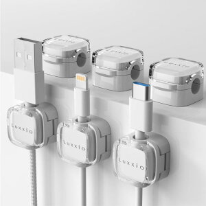 Luxxio �}�O�l�b�g���P�[�u���z���_�[ �P�[�u���N���b�v �z���~�� �z������ �P�[�u�� �R�[�h�z���_�[ �R�[�h�N���b�v ���͗��ʃe�[�v�S�� USB�z�����[ ��� �f�X�N �� �� �� �i�C�g�e�[�u��