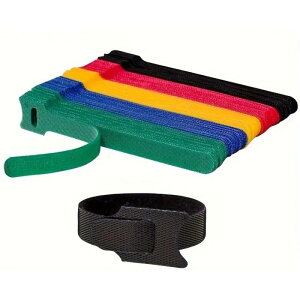 50�{�Z�b�g �J��Ԃ��g����P�[�u�������o���h �܂Ƃ߂� �R�[�h�N���b�v ����������[ �z���_�[ �z������ ���[ �Œ� ���˂� ������� USB type-c �p�\�R���܂�� �� �� ��� 15cm �}���`�J���[