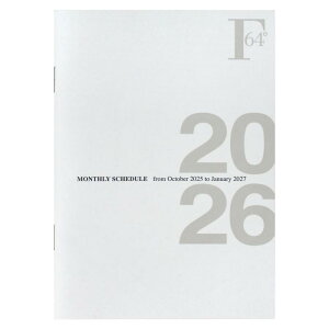 �L���N�g�E �蒠 2026�N 2025�N10���n�܂� FOBCOOP A6�~�j �}���X���[ �� PBF55W26