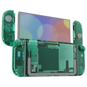 eXtremeRate Nintendo Switch 2�Ή��pDIY�����V�F���{�^���ASwitch 2  Joycon 2�Ή��J�X�^���t���Z�b�g �w�ʃv���[�g �R���g���[���[�n�E�W���O�{�^���t�� �f���b�N�X��-�N���A�n