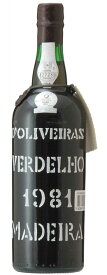 ペレイラ・ドリヴェイラ マデイラ ヴェルデーリョ 1981Pereira D'Oliveira Madeira Verdelho ポルトガルワイン/マデイラワイン/中辛口/750ml