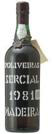 ペレイラ・ドリヴェイラ マデイラ セルシアル 1981 Pereira D'Oliveira Madeira Sercial ポルトガルワイン/マデイラワイン/辛口/750ml