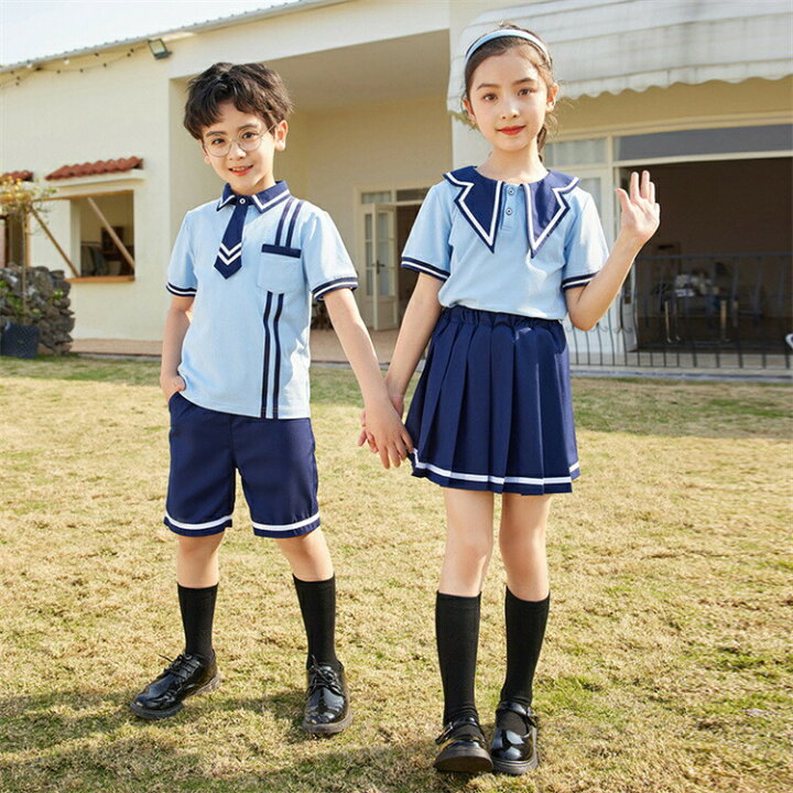 楽天市場】二点セット スカート パンツ Tシャツ イギリス風 子供 