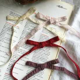 【50cm】ギザギザ（ピンキング）幅1cm　縁ブランケット ステッチ リボン おしゃれ ピアス イヤリング ハンドメイド 手芸 アクセサリー 材料 素材 パーツ 手芸 チャームヘアゴム 商用