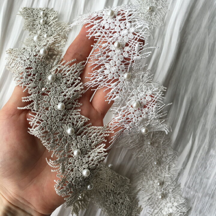 楽天市場】【3/4～10％オフ】【50cm】 パール付きフリンジケミカル 