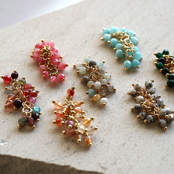 楽天市場】【2.5cm】アクセサリー パーツ 天然石 チェーン 4mm 18  