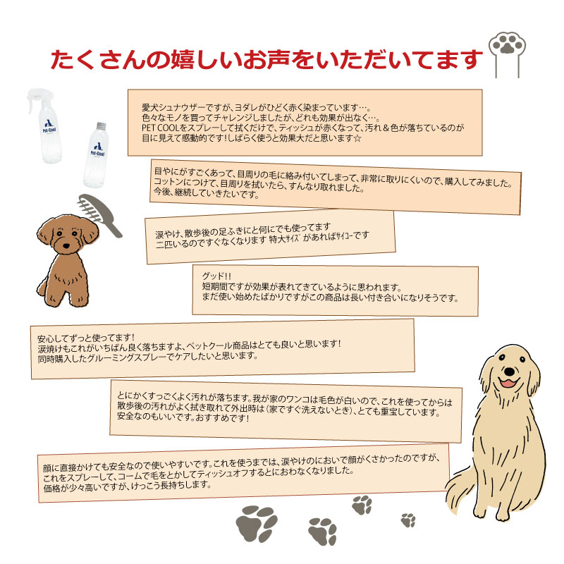 【楽天市場】ペットクール Pet-Cool ボディケア スプレー 300ml 犬 