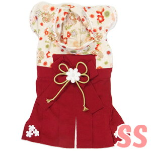 ルルドール DW788 袴女子 SS 犬 服 着物 撮影 衣装 コスプレ 正月