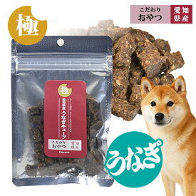 極みこだわりおやつシリーズ 愛知県産 うなぎキューブ 30g【国産】【無添加】犬 ドッグ フェレット 猫 小動物 ペットフード ご飯 エサ オヤツ おやつ ウナギ 鰻 魚 国産 無添加 安心 ビタミンA ビタミンB スタミナ 滋養強壮 疲労回復 しつけ トッピング【メール便可】