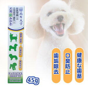 犬用はみがき剤 ドッグハピネス はみがきプロ 45g 犬 ドッグ 歯磨き ハミガキ 歯みがき デンタルケア ジェル お手入れ 歯石