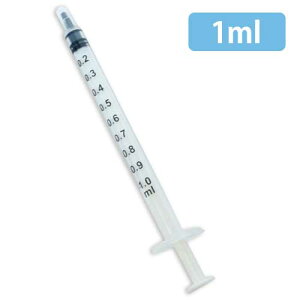 シリンジ1ml フェレット 犬 ドッグ 給餌 シリンジ 介護 療養 シニア【メール便可】