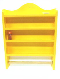 Wood Shelf -キッチン棚 yellow