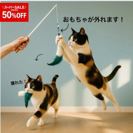 おもちゃが外れる　猫じゃらし　猫おもちゃ　猫プレゼント　猫　おもちゃが獲れちゃう猫じゃらし