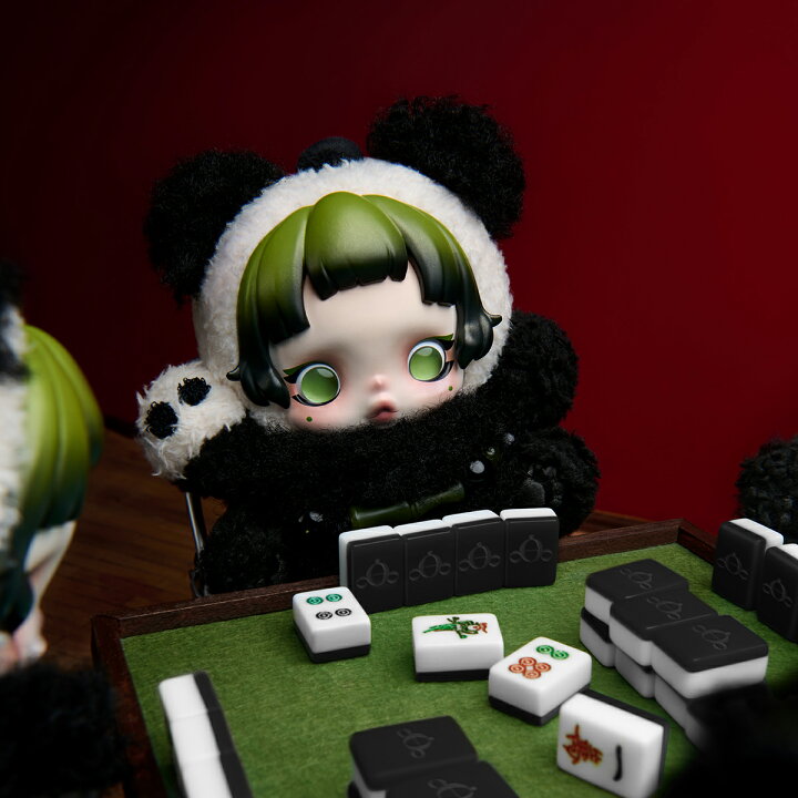 楽天市場】【POP MART 公式ストア】SKULLPANDA Lazy Panda ぬいぐるみ 