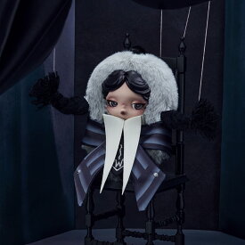 SKULLPANDA x Wednesday ぬいぐるみ (ネヴァーモア学園制服バージョン)