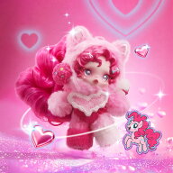 【POP MART 公式ストア】SKULLPANDA × My Little Pony シリーズ ぬいぐるみペンダント skullpanda スカ…