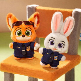 【今だけポイント10倍】【POP MART 公式ストア】Zootopia Ace Duo シリーズ ぬいぐるみキーホルダー　ポップマート ズートピア ニック ジュディ おもちゃ ガチャガチャ ソフビ人形 キーホルダー ブラインドドール ギフト 推し活 ポプマ