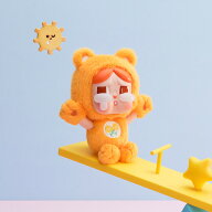 【POP MART 公式ストア】CRYBABY × Care Bears シリーズ ぬいぐるみキーホルダー　ポップマート クライ…