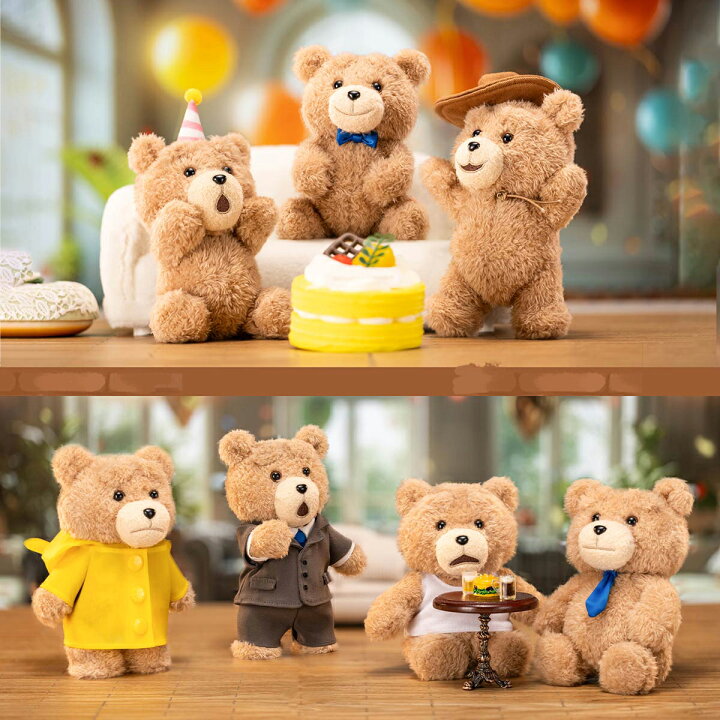 楽天市場】【POP MART 公式ストア】Ted2 Teddy Bear アクション 