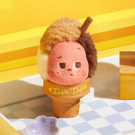 【POP MART 公式ストア】Twinkle Twinkle MOON GELATO シリーズ アイスクリーム ぬいぐるみペンダント　…