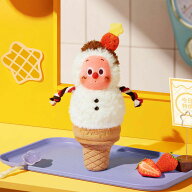 【POP MART 公式ストア】Twinkle Twinkle MOON GELATO シリーズ 雪だるま ジェラート ぬいぐるみペンダン…