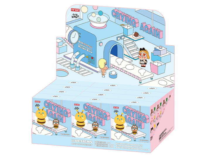 楽天市場】【POP MART 公式ストア】POP MART CRYBABY Crying Again 