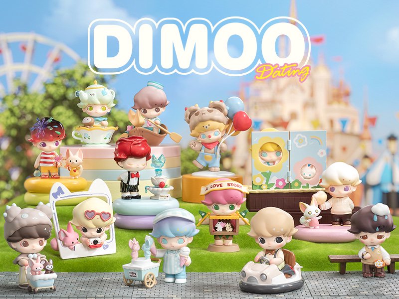楽天市場】DIMOO デート シリーズ【アソートボックス】 : POP MART