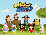 【POP MART 公式ストア】DISNEY ミッキーファミリー キュート トゥギャザー シリーズ ぬいぐるみキーチェ…