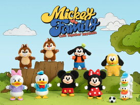 DISNEY ミッキーファミリー キュート トゥギャザー シリーズ ぬいぐるみキーチェーン【アソートボックス】