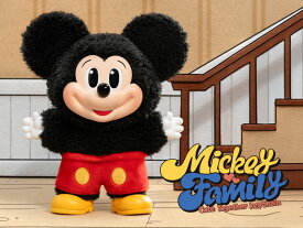 【POP MART 公式ストア】DISNEY ミッキーファミリー キュート トゥギャザー シリーズ ぬいぐるみキーチェーン【ピース】 ディズニー ドール おもちゃ ガチャガチャ ソフビ人形 キーホルダー ブラインドドール ギフト 推し活 ポプマ