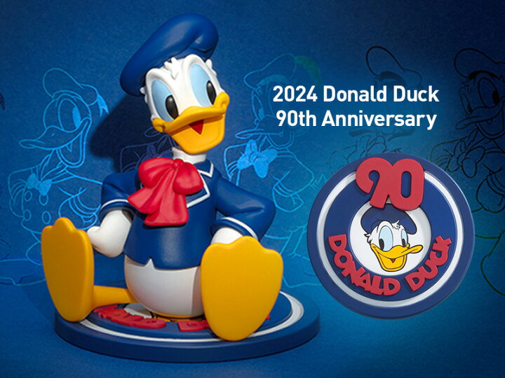 楽天市場】DISNEY Donald Duck 90th Anniversary シリーズ【ピース 