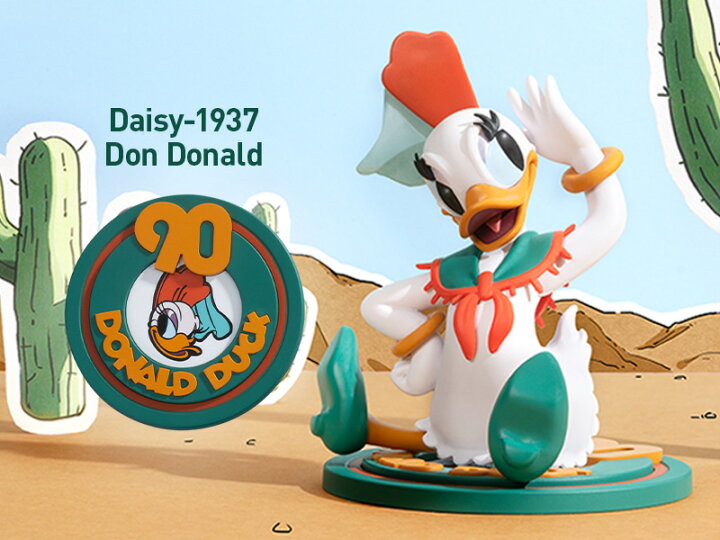 楽天市場】DISNEY Donald Duck 90th Anniversary シリーズ【ピース 