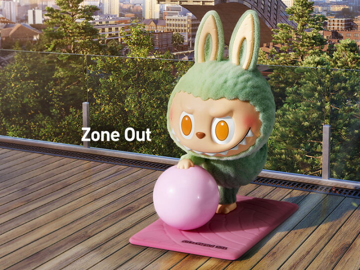 楽天市場】THE MONSTERS Lazy Yoga シリーズ【1ピース】 : POP MART 